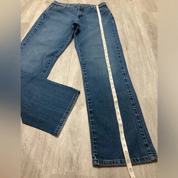 Lee Relaxed Straight Leg Classic Blue Women's Jeans Waist 30 - Picture 5 of 14